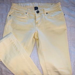 Women’s Yellow Skinny Jean